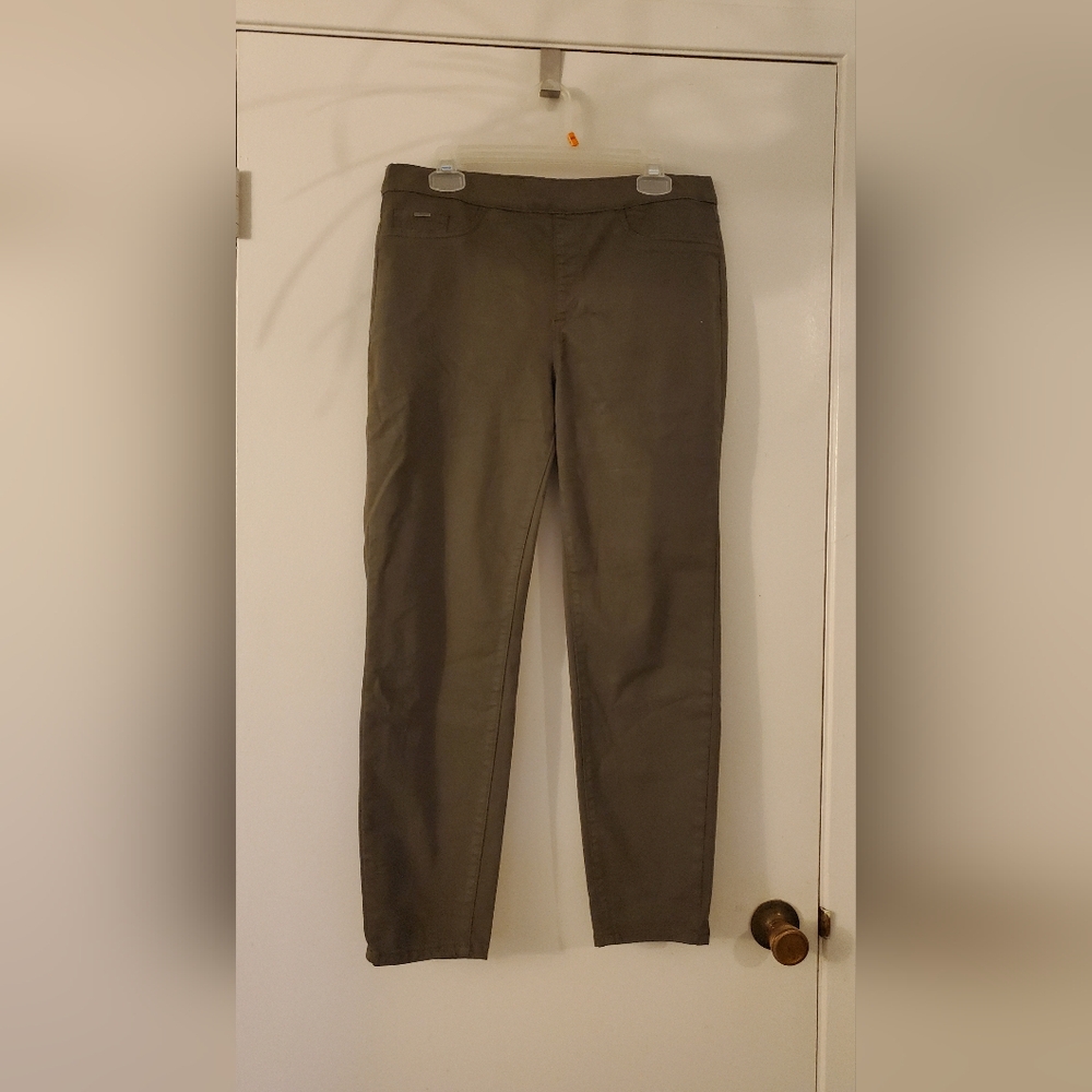 Army green jeans